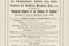 Notice of the Annual Conversazione 1905 