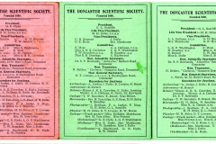 1931, 1934 & 1935 Officials from programme cards