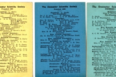 1948 , 1948-49, 1949 officials from programme cards