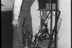 Unknown with Microscopes and Accessories. c1935