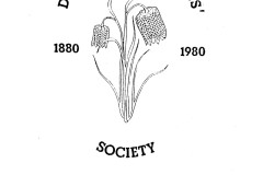 DNS Centenary Meeting 1880-1980 Cover