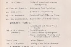 DSS Conversazione 1908. This programme is pasted in DSS Minute Book 5 p131 (1906-1913)