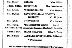 DSS Summer Programme 1936