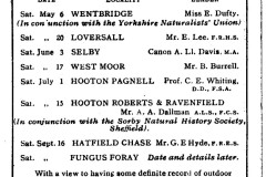 DSS Summer Programme 1939