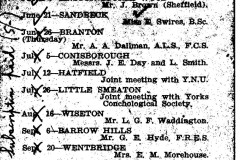 DSS Summer Programme 1952