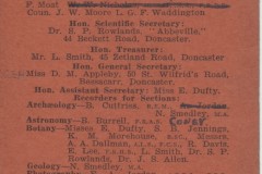 DSS Winter Programme 1946-47 Cover