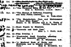 DSS Winter Programme 1949-50
