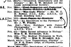 DSS Winter Programme 1952-53