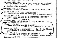 DSS Winter Programme 1953-54