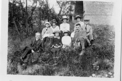 Doncaster Scientific Society Excursion - under the Don Viaduct, Conisbro'.