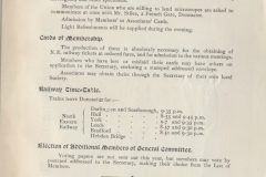 YNU 47 Annual Meeting, Doncaster 1908. Pasted in DSS Minute Book 5 p131 (1906-1913)