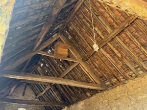 Brancliffe Grange - Owl box in Barn